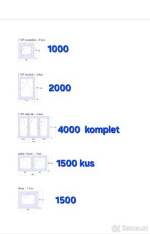 Plastová okna dvoujskla - 8