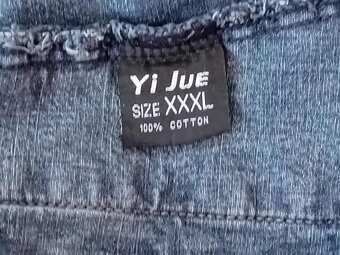 PÁNSKÁ DŽÍNOVÁ BUNDA - vel.XXL / zn.Casual Wear - 8