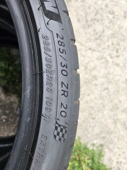 285/30ZR20 (99Y) Michelin Pilot Sport 4S 4.5mm 2ks - 8