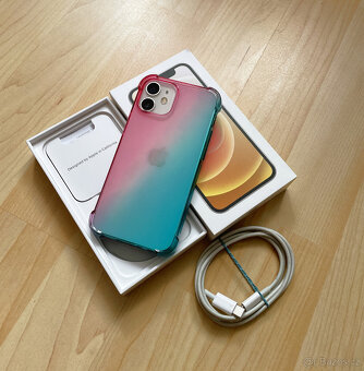 Apple Iphone 12 mini 128GB bilý / krásný stav / 100% baterie - 8