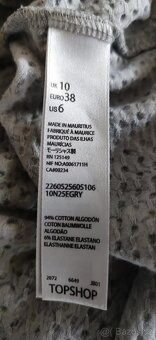 Květované bavlněné šaty - M - 8