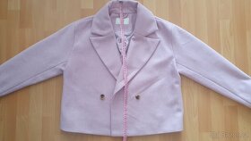 Pastelový kabátek oversize Vila - 8