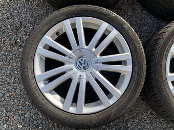 Alu orig letní sada VW BBS 5x112 7J ET47 225/45 R17 - 8