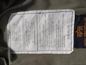 BUNDA PARKA M65 ALPHA INDUSTRIES OLIVE L/R - 8