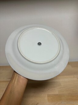 Porcelánový etazér, patrový talíř, cibulák - 8