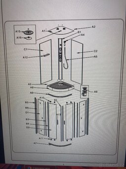Sprchový box Sanotechnik Quick Line nový záruka - 8