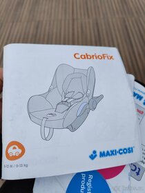 Autosedačka maxi-cosi cabrioFix 0-13kg - 8