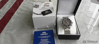 Orient Sports Solar RA-TX0202B10B,safír,200m.Nové. - 8