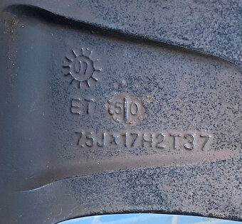 Litá kola, disky Autec 17" - 8