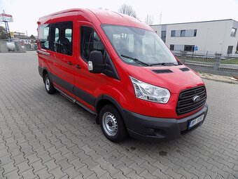 ford transit 2,2 tdci 74kw klima 9 míst odpočet DPH - 8