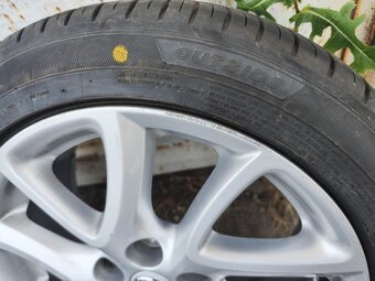17"letní alu sada 5x114 origo Mazda 3 6 5 205/50 Falken - 8