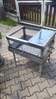 Gril na  makrely, klobásy ,špíz - 8