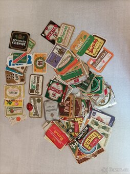 Pivní tácky, etikety,vignety, sirky - 8