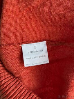 Zánovní luxusní merino svetr Amundsen Peak Half Zip - 8