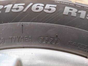 Peugeot 807 letní sada kol 215/65 r15 - 8