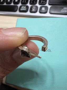 Tiffany&Co - stříbrné obručové náušnice - 8