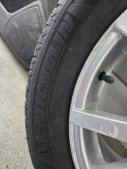 Alu kola Spider 16" Octavia RS,pneu Michelin 205/55/16, 7 m - 8