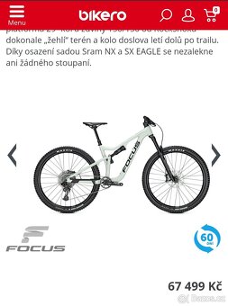 Celoodpružené kolo Focus Jam 6.8 XL - 8