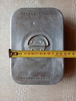 Retro hliníkový svačinový box - 8