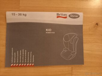 Autosedačka Römer Kid Britax - 8