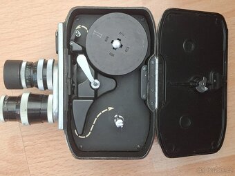 Bolex Paillard B8 8mm Kamera + příslušenství - 8