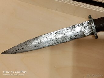 Útočný nůž Puma Solingen tzv.Boťák/Holínkác včetně pochvy - 8