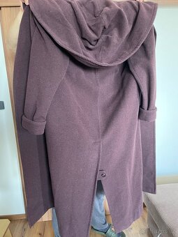 Dlouhý zimní kabát vlna, kašmír, polyester - 8