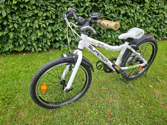 Zánovní dětské 20" horské hliníkové kolo SUP, rám 10" - 8