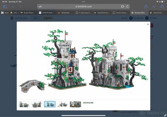 LEGO Bricklink 910043 - Lesní pevnost (Forest Stronghold) - 8