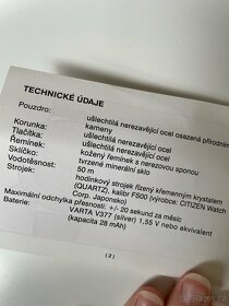 Prodám nové hodinky Pierre Helvet - 8