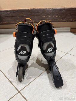 Dětské  rostoucí kolečkové inline brusle K2 (2 x) - 8