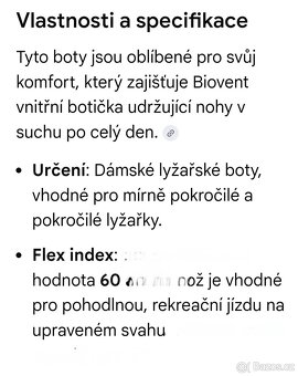 Dámské Lyžařské boty - 8