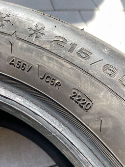 Prodám 4x Dunlop winter sport 5 215/65R16 98h - 8