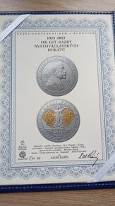 100 let ražby svatováclavských dukátů 1923-2023 - A. Rašín J - 8