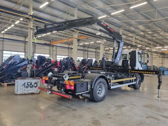 IVECO 180E28 EUROCARGO RUKA HIAB A NOSIČ KONTEJNERU 10T - 8