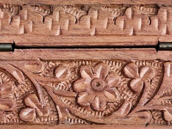 Dřevěná šperkovnice, India - 8