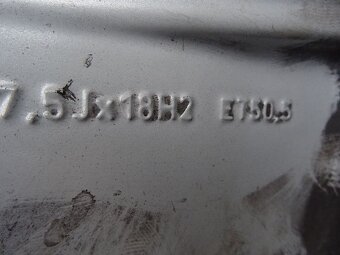 Alu disky originál Volvo, 18", 5x108, ET 50,5 , šíře 7,5J - 8