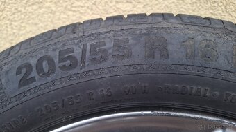 Komplet kola + rezerva 205/55 R16 - 8