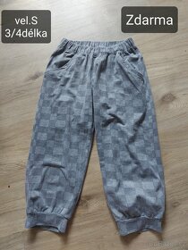 Oblečení holka 10-12let džíny,tepláky,kraťasy - 8