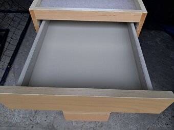 Ikea komoda Malm bříza se zrcadlem - 8
