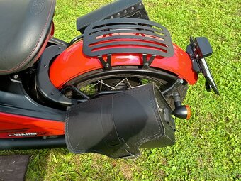 Jawa 350 CL Pérák červená Limitka č. 15 - najeto 2110 Km - 8