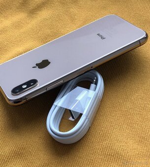 TOP STAV - Apple Iphone XS 64GB zlatý baterie 100% - 8