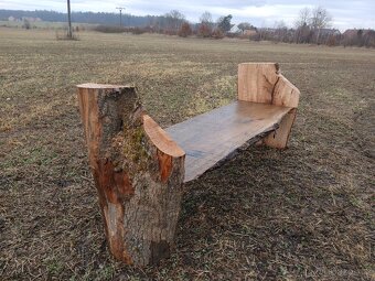 Dubové masivní lavice - 8