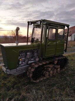 Pásový traktor do lesa Bolgar T54 po velké opravě - 8