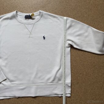 Ralph Lauren Polo bílá mikina - 8