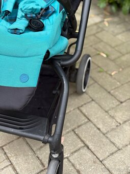 Kočárek CYBEX Eezy S Twist+2 Black 2021, river blue - 8