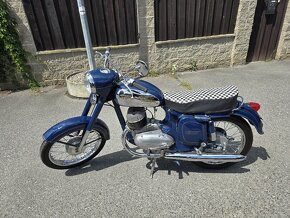 Jawa 350/361 Sport po profesionální renovaci,malá SPZ - 8
