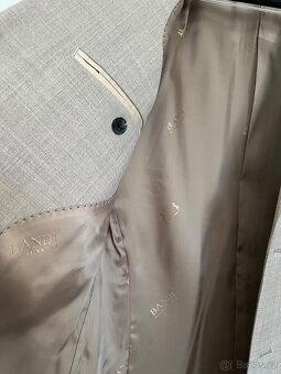 Pánský svatební oblek BANDI Pontarelli Sabbia (Slim Fit) - 8