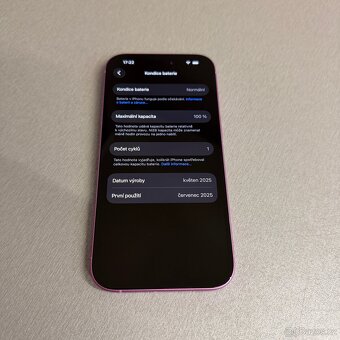 Nový iPhone 16 128GB růžový, 12 měsíců záruka - 8