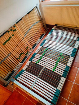 Dřevěná postel z masivu + el. rošty - 8